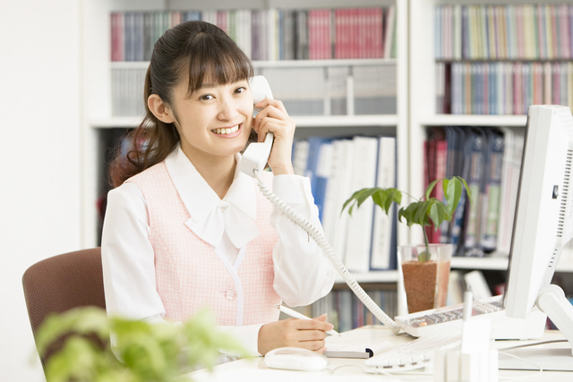 法人の固定電話の写真